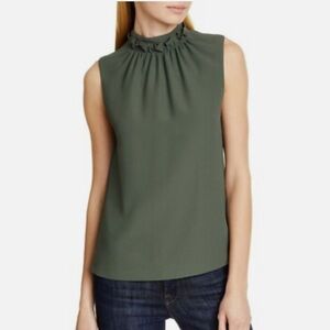 Ted Baker Dark Green Sleeveless Blouse